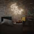 Fly High Neon Sign