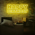 Happy Birthday Neon Sign - Neon87