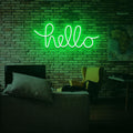 Hello Neon Sign - Neon87