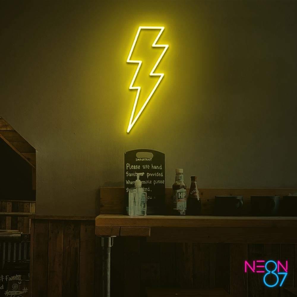 Lightning Neon Sign - Neon87