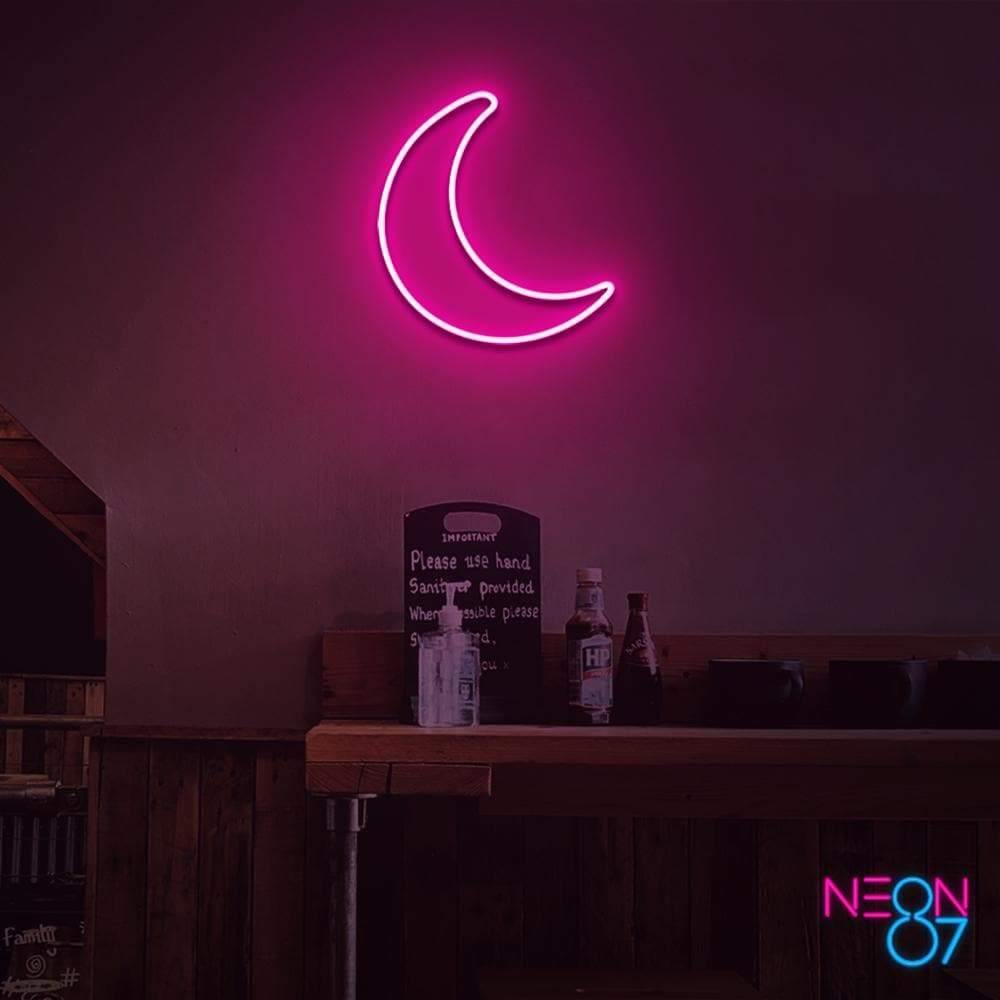 Moon Neon Sign - Neon87