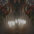 Mr and Mrs 2 Neon Sign - Neon87
