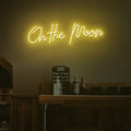 On the moon Neon Sign