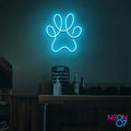 Paw Print Neon Sign - Neon87
