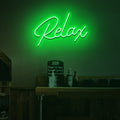 Relax Neon Sign