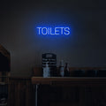 TOILETS Neon Sign