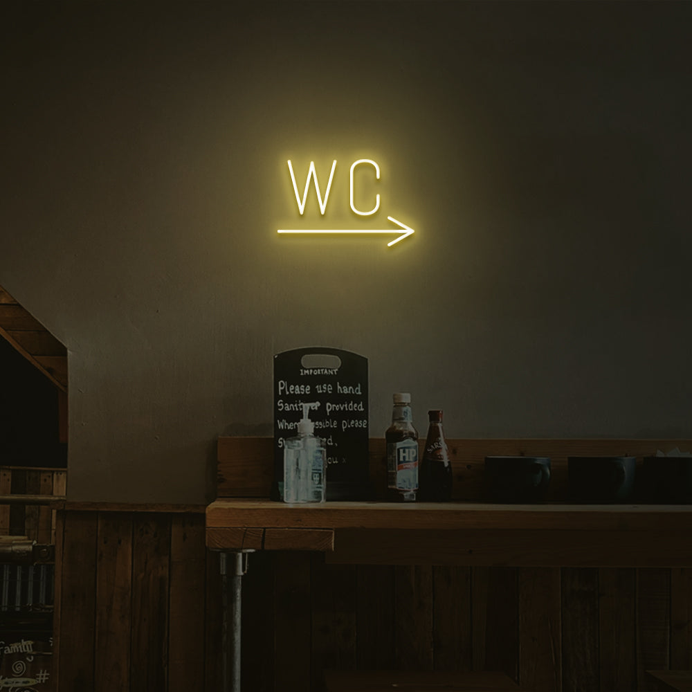 WC V1 Neon Sign