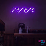 Waves Neon Sign - Neon87