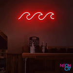 Waves Neon Sign - Neon87