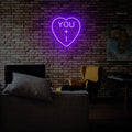 You+ I Neon Sign